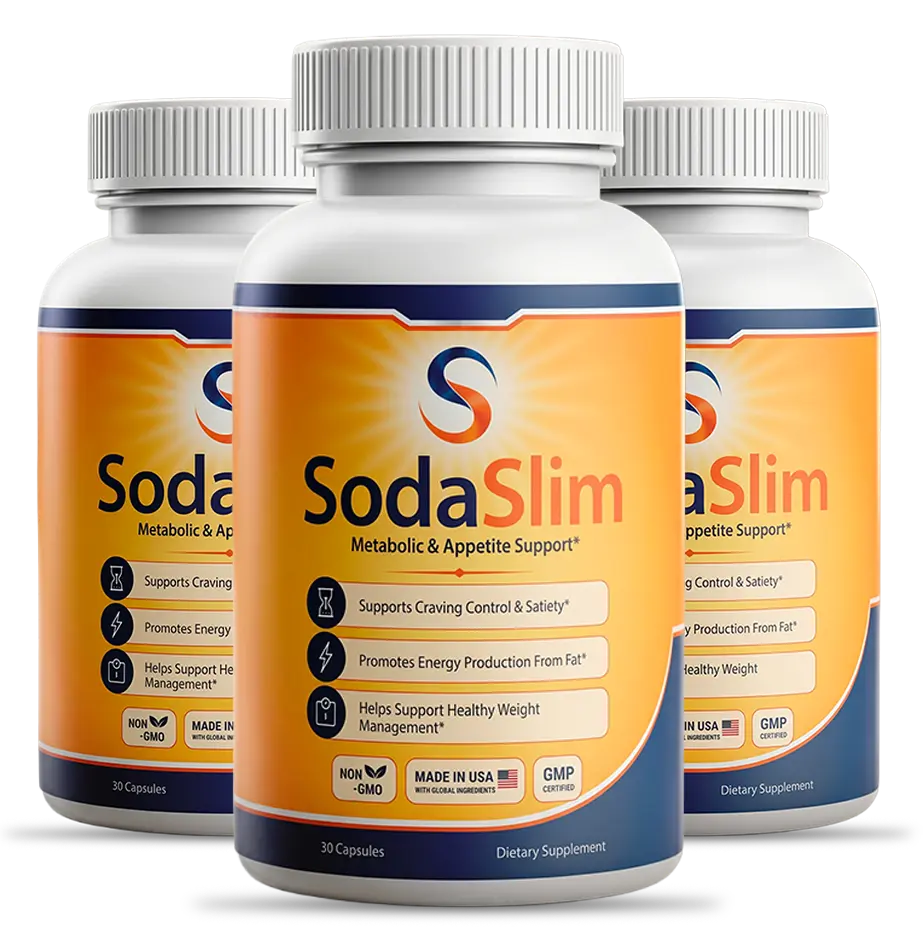 SodaSlim 3 bottles package